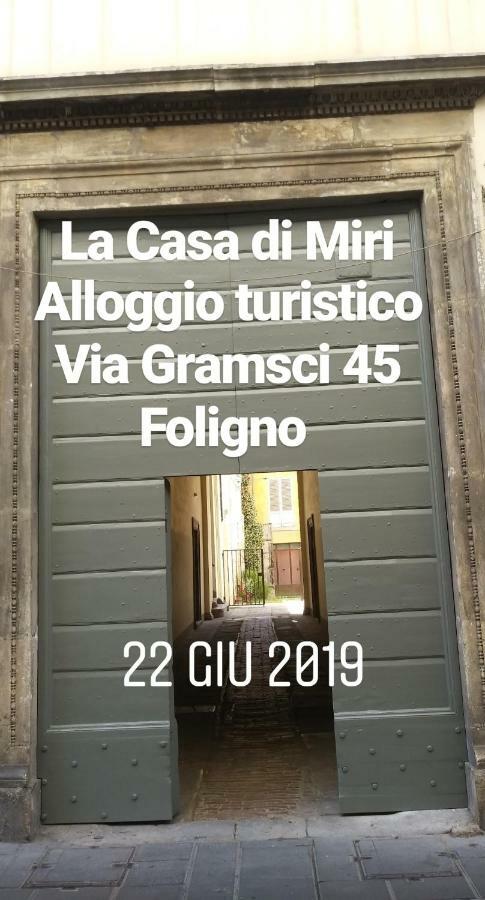 La Casa Di Miri Apartman Foligno Kültér fotó